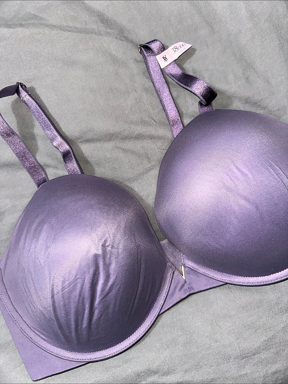 Victoria's Secret Push-Up Bra Full Coverage Purple 38DDD NEW WITH TAGS